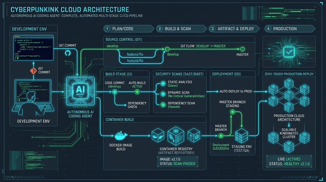 Autonomous Agent CI/CD Pipeline