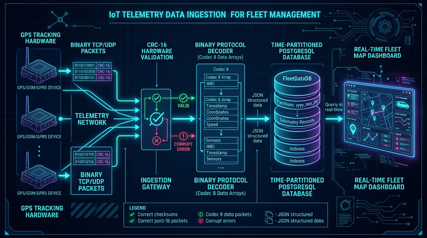 IoT Telemetry Ingestion Architecture