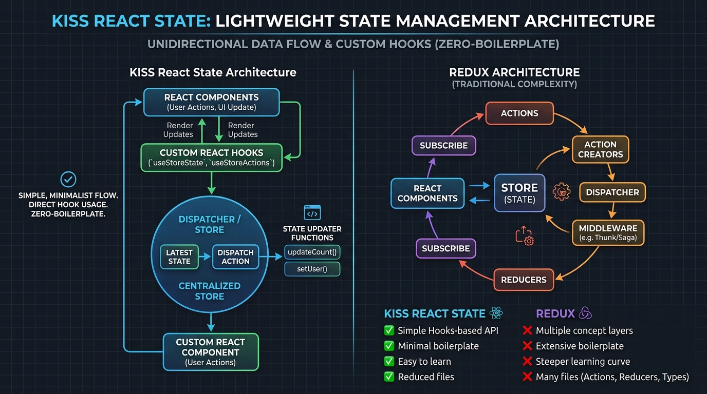 KISS React State Architecture